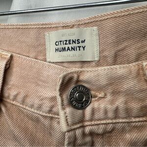 Citizens Of Humanity Marlee Jeans Women's 25 Cactus Bloom Relaxed Tapered Denim
